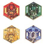 Enamel Pin Factory - Geometric Magic School Brooch