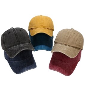 Distressed Hat Factory - Acid Washed Cotton Dad Hat