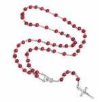 Religious Necklace Factory - Wooden Rosary Necklace