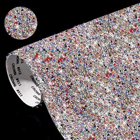 Rhinestone Sheet Factory - Hot Melt Diamond Mesh