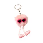 Plush Keychain Factory - Cute Furry Ball with Shoes