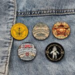 Enamel Pin Factory - Horror Ouija Board Brooch