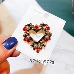 Flower Brooch Factory - Christmas Bow Bell Pin