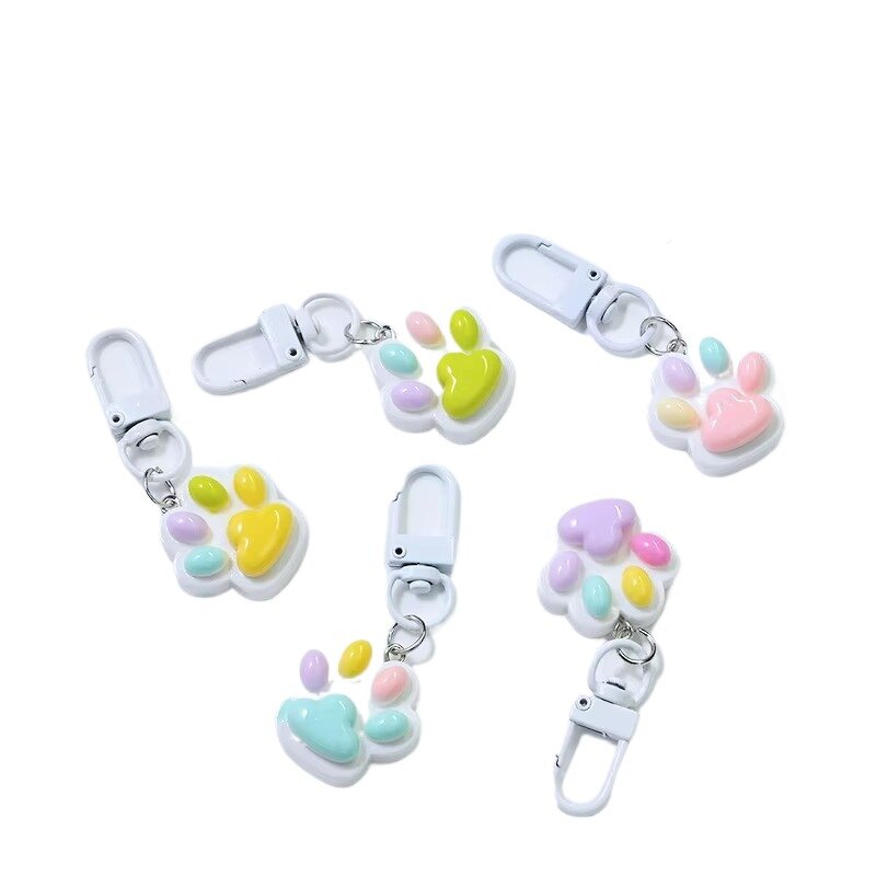 Plastic Keychain Factory - Cartoon Cat Claw Keychain