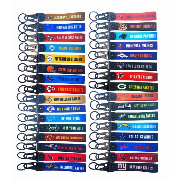 Sports Lanyard Factory - NFL Football Wrist Strap