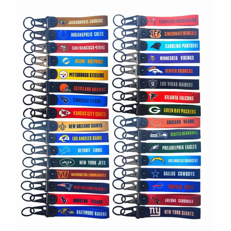 Sports Lanyard Factory - NFL Football Wrist Strap