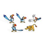 Cartoon Brooch Factory - Lion Simba Lapel Pin