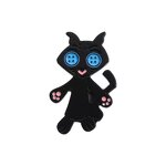 Cartoon Brooch Factory - Black Cat Kitty Lapel Pin