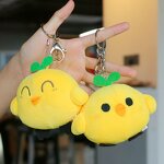 Plush Keychain Factory - Yellow Chicken Toy Keychain