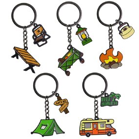 Camping Keychain Factory - Custom Metal Key Ring