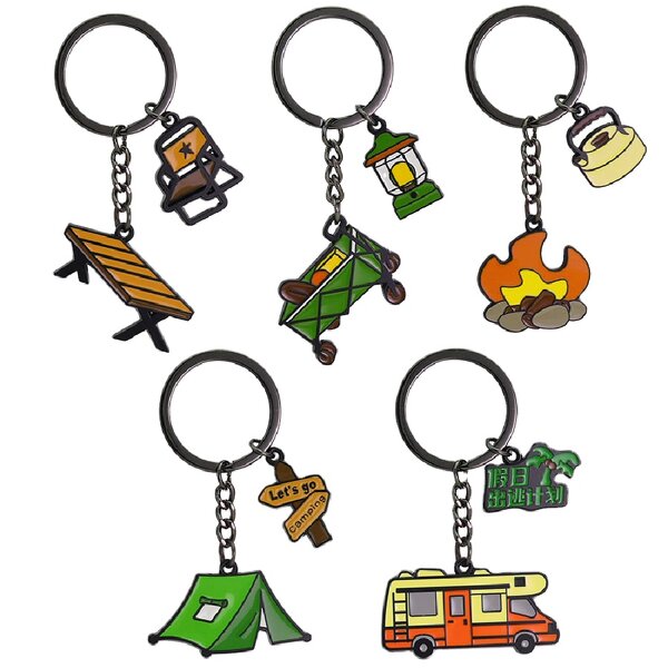 Camping Keychain Factory - Custom Metal Key Ring