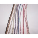 Rhinestone Shoelace Factory - Watercolor Glitter Rope