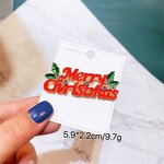 Flower Brooch Factory - Christmas Bow Bell Pin