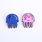 Enamel Pin Factory - Cute Jellyfish Marine Brooch