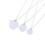 Titanium Steel Necklace Factory - Lettering Pendant Supplier