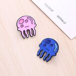 Enamel Pin Factory - Cute Jellyfish Marine Brooch