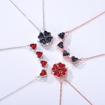 Pendant Necklace Factory - 4 in 1 Crystal Necklace