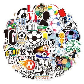 Football Sticker Factory - Waterproof Vinyl Stickers