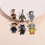Cartoon Brooch Factory - Black Cat Kitty Lapel Pin