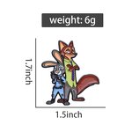 Enamel Pin Factory - TV Character Fox Bunny Pin