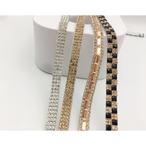 Rhinestone Sheet Factory - Self-Adhesive Diamond Mesh