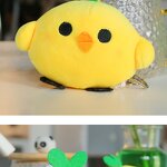 Plush Keychain Factory - Yellow Chicken Toy Keychain