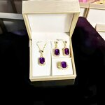 Jewelry Set Factory - Stainless Steel Gemstone Set