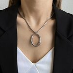 Stainless Steel Necklace Factory - Geometric Pendant Jewelry