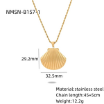 Titanium Steel Necklace Set Factory - Ocean Shell Pearl