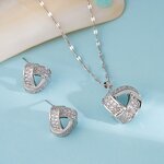 Jewelry Set Factory - Waterproof Diamond Necklace Set