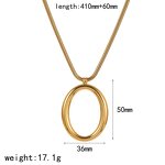 Stainless Steel Necklace Factory - Geometric Pendant Jewelry