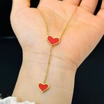 Jewelry Set Factory - 18K Gold Heart-shaped Set