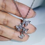 Jewelry Set Factory - Butterfly Necklace Earrings Ring