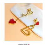 Jewelry Set Factory - 18K Gold Heart-shaped Set