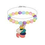 Cartoon Bracelet Factory - Unicorn Elastic Charm Bracelet