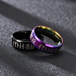 Stainless Steel Ring Factory - Viking Rune Lettering Ring