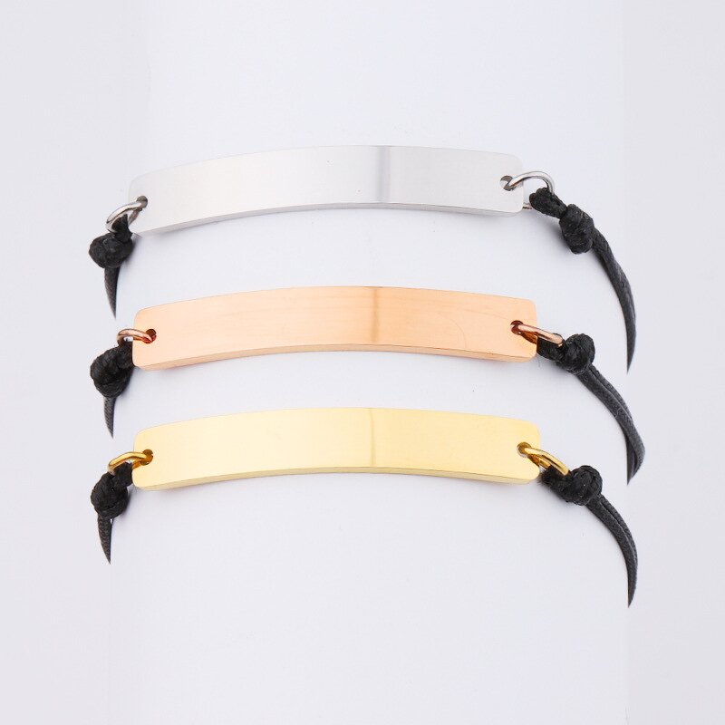 Cord Bracelet Factory - Custom Braided Stainless Steel Bracelet