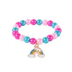 Cartoon Bracelet Factory - Unicorn Elastic Charm Bracelet