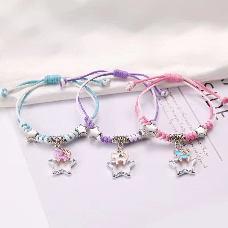 Charm Bracelet Factory - Korean Three-Piece Rope Bracelet