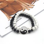 BFF Bracelet Factory - Matching Yin Yang Couple Bracelet