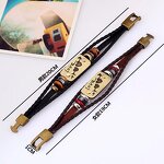 Couple Bracelet Factory - Retro Cowhide Arrow Love Bracelet