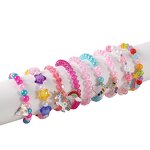 Charm Bracelet Factory - Cartoon Unicorn Acrylic Bracelet