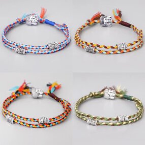 Handwoven Bracelet Factory - Cotton Thread Protective Bracelet