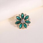 Ring Set Factory - Adjustable Flower Gemstone Rings