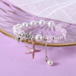 Adjustable Bracelet Factory - Butterfly Pendant Bead Bracelet