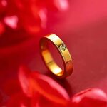 Lucky Ring Factory - 18K Gold Plated Clover Ring