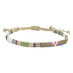 Bohemian Bracelet Factory - Cotton Linen Rainbow Bracelet