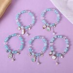 Crystal Bracelet Factory - Popcorn Anime Charm Bracelet