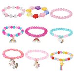 Charm Bracelet Factory - Cartoon Unicorn Acrylic Bracelet