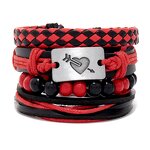 Braided Bracelet Factory - Leather Tribal Rope Wristband